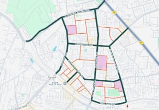 Harit Setu connected routes map
